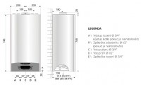ARISTON plynový kondenzační kotel CLAS ONE SYSTEM 24 závěsný   3301031